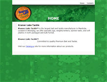 Tablet Screenshot of kramerlaketackle.com